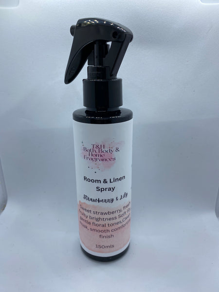 Strawberry & Lily Room & Linen Spray 150mls