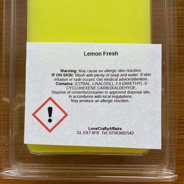 Lemon Fresh Wax Melt