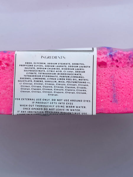 Bubblegum Soap Sponge