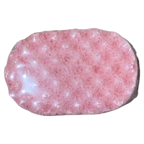 Rhubarb & Rose Soap Sponge