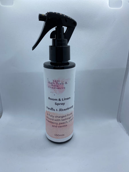 Vanilla & Strawberry Room & Linen Spray 150mls