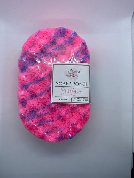 Bubblegum Soap Sponge