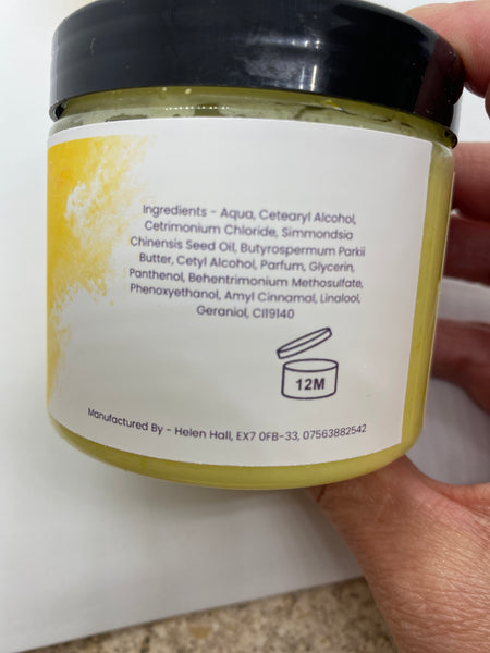Lemon & Lime Fizz (Small) Deep Conditioning Hair Mask 100g