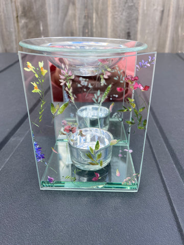 Glass Floral Burner