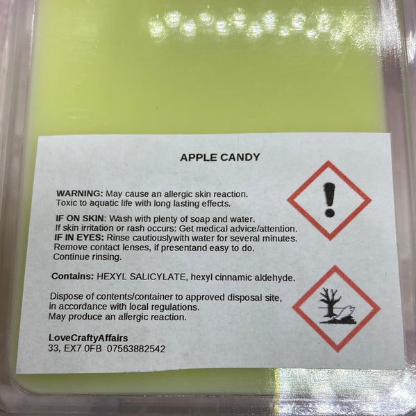 Apple Candy Wax Melt