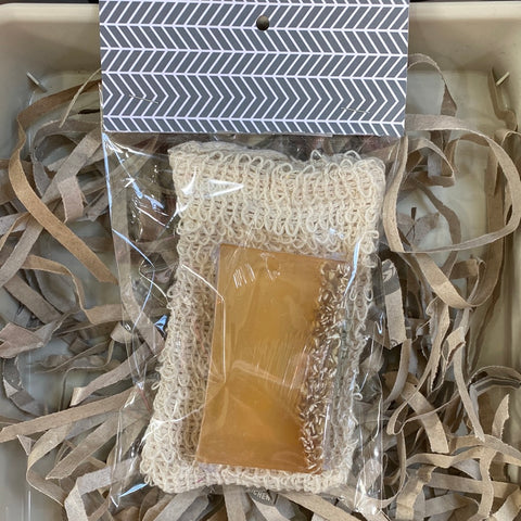 Honey & Oatmeal Soap & Wash Bag