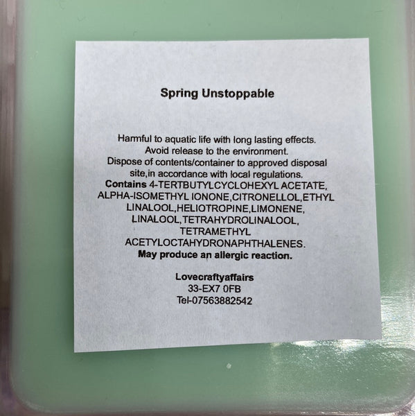 Spring Unstoppable