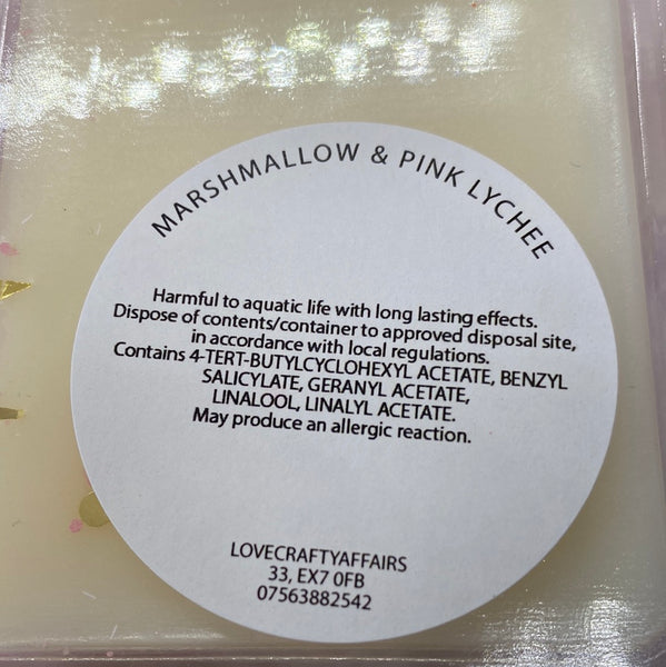 Marshmallow & Pink Lychee